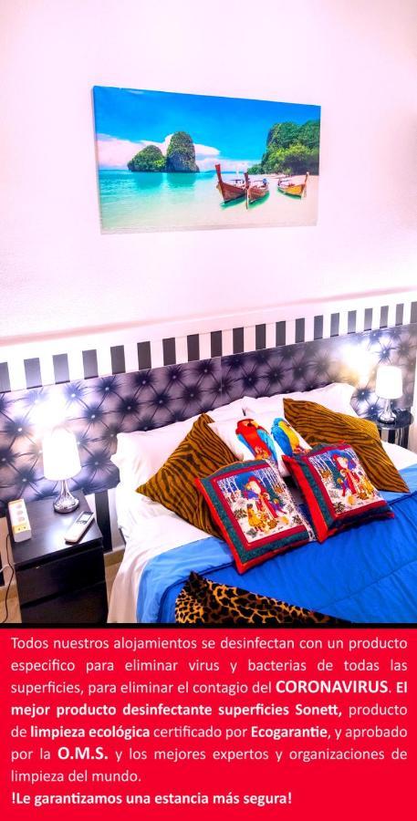 Bed and Breakfast La Reina De Gran Via - Parking Tph Madrid Exteriér fotografie